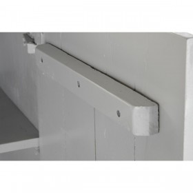 Mobile Aggiuntivo DKD Home Decor BAR Dorato Bianco Ferro Legno di mango (85 x 45 x 110 cm)