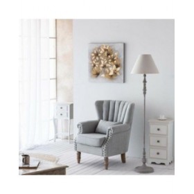 Lampada da Terra Alexandra House Living Bianco Grigio 220-240 V 38 x 154 x 38 cm