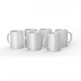 Tazza Personalizzabile per Plotter da taglio Cricut CERAMIC Bianco (6 Unità)