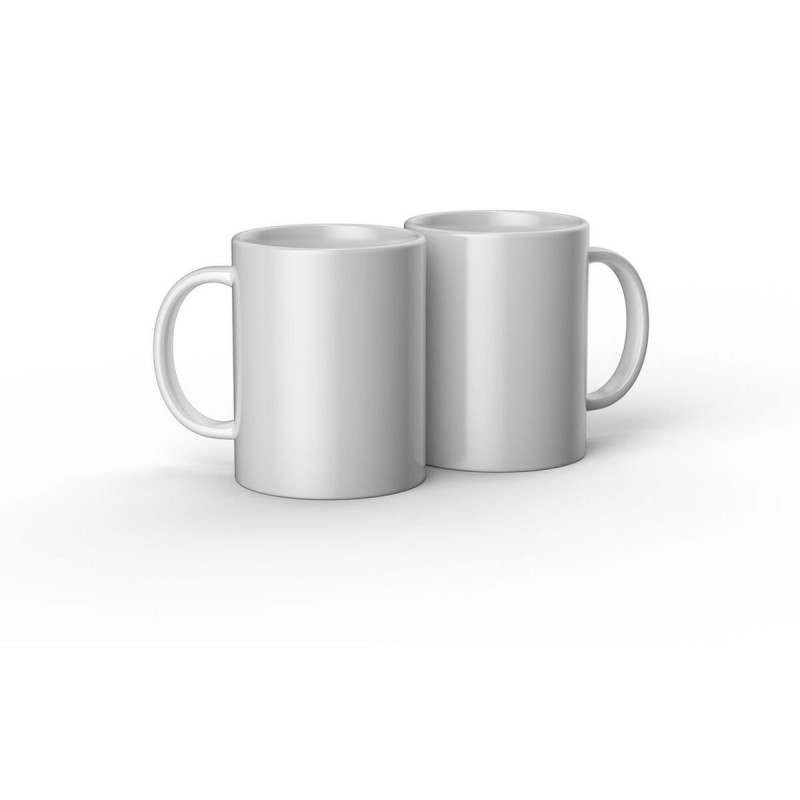 Tazza Personalizzabile per Plotter da taglio Cricut Ceramic Bianco (2 Unità)