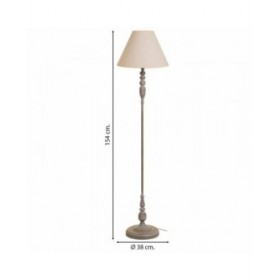 Lampada da Terra Alexandra House Living Bianco Grigio 220-240 V 38 x 154 x 38 cm
