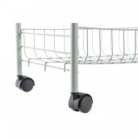 Carrello da Portata DKD Home Decor Verde Metallo polipropilene 40 x 26 x 62 cm