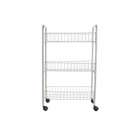Carrello da Portata DKD Home Decor Verde Metallo polipropilene 40 x 26 x 62 cm