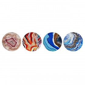 Sottobicchieri DKD Home Decor Dolomite Sughero Moderno (4 pcs)