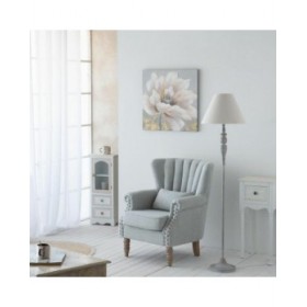 Lampada da Terra Alexandra House Living Bianco Grigio 220-240 V 38 x 150 x 38 cm