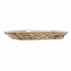 Vassoio per aperitivi DKD Home Decor 38 x 25 x 4 cm Cristallo Naturale Trasparente