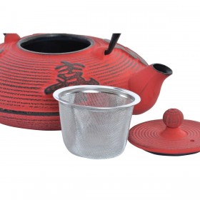 Teiera DKD Home Decor Rosso 800 ml
