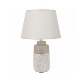 Lampada da tavolo Alexandra House Living Argento Ceramica 12 x 30 x 12 cm