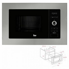 Microonde da Incasso con Grill Teka MWE 225 FI 20 L 800W Acciaio 800 W 20 L