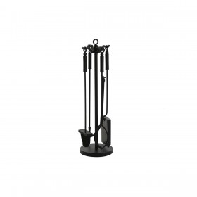 Utensili da Camino DKD Home Decor Acciaio (19 x 19 x 70 cm)