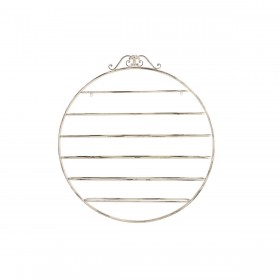 Portabottiglie DKD Home Decor Metallo Bianco (105 x 9,5 x 114 cm)