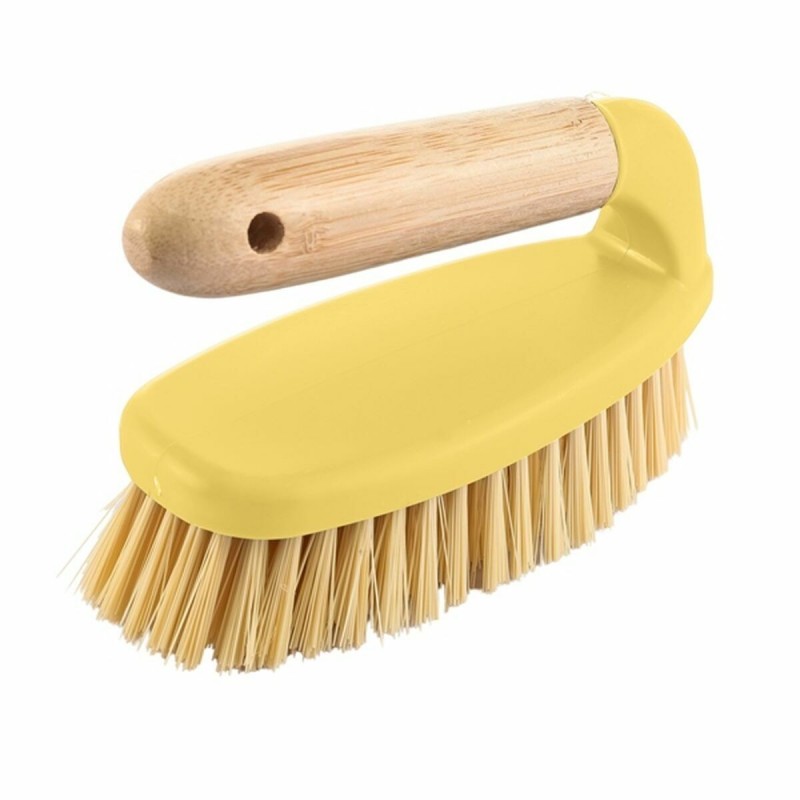 Spazzolino per Pulizia DKD Home Decor Naturale Bambù PE