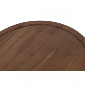 Tagliere DKD Home Decor Marrone Alluminio Acacia 43 x 30 x 4 cm