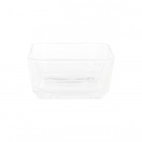 Vassoio per aperitivi DKD Home Decor Naturale Bambù Alluminio Cristallo 280 ml 21 x 21 x 6 cm