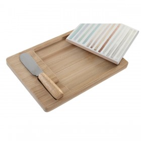 Vassoio per aperitivi DKD Home Decor 21,5 x 11,8 x 1,5 cm Gres