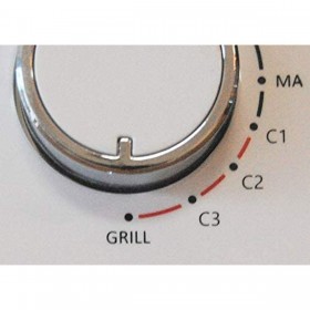 Grill Flama 1884FL Bianco 1000 W 700 W 20 L