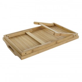 Vassoio da Letto Pieghevole DKD Home Decor Bambù 64 x 30 x 24 cm