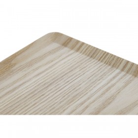 Vassoio DKD Home Decor Naturale Bambù 27 x 20 cm 27 x 20 x 0,8 cm