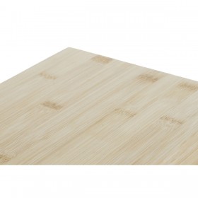 Tagliere DKD Home Decor Naturale Bambù Acciaio inossidabile 28 x 21,5 x 4,2 cm