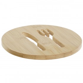 Sottopentola DKD Home Decor Naturale Bambù 17,5 x 17,5 x 1 cm