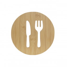 Sottopentola DKD Home Decor Naturale Bambù 17,5 x 17,5 x 1 cm