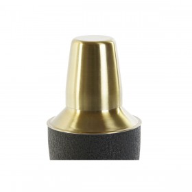 Shaker per cocktail DKD Home Decor Nero Acciaio inossidabile 9,5 x 9,5 x 22 cm