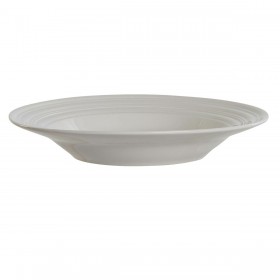 Piatto Fondo DKD Home Decor Bianco Porcellana 20 x 20 x 3 cm