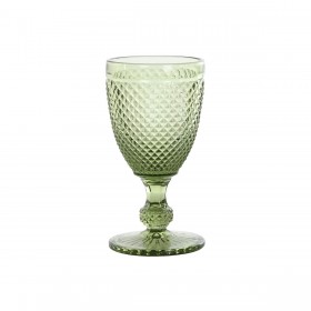 Set di Bicchieri DKD Home Decor Verde Cristallo 240 ml