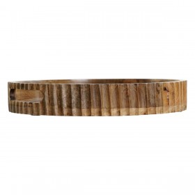 Vassoio per aperitivi DKD Home Decor Marrone scuro Legno di mango 30 x 30 x 5 cm