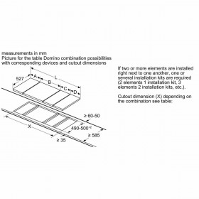Piano Cottura in Vetroceramica BOSCH PKF375FP2E 3500W 3500 W (30 CM)