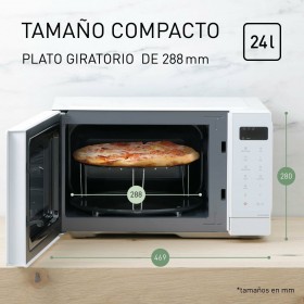 Microonde con Grill Panasonic NNK35NWMEPG Bianco 900 W 24 L