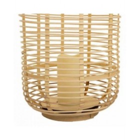 Lanterna Alexandra House Living Naturale Bambù Rattan 29 x 48 x 29 cm