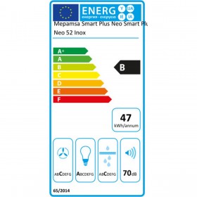 Cappa Classica Mepamsa SMART PLUS NEO 52X 50 cm Acciaio
