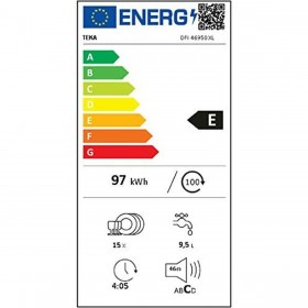 Lavastoviglie Teka DFI 46950 XL Nero 60 cm