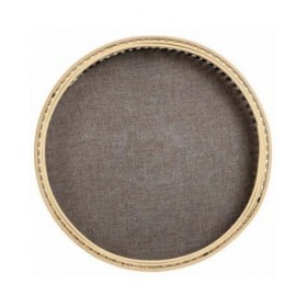 Set di 3 tavoli Alexandra House Living Nero Legno Bambù