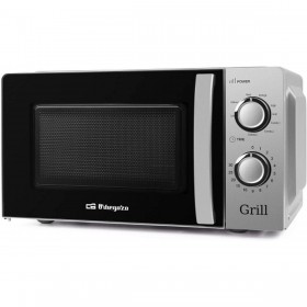 Microonde con Grill Orbegozo MIG 2138 Nero Argentato 700 W 20 L