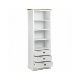Scaffale Alexandra House Living Bianco Marrone Lega di Zinco Legno MDF 40 x 180 x 63 cm