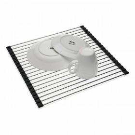 Scolapiatti da Lavandino Versa Eloy Acciaio Alluminio Silicone (32 x 0,04 x 44 cm)