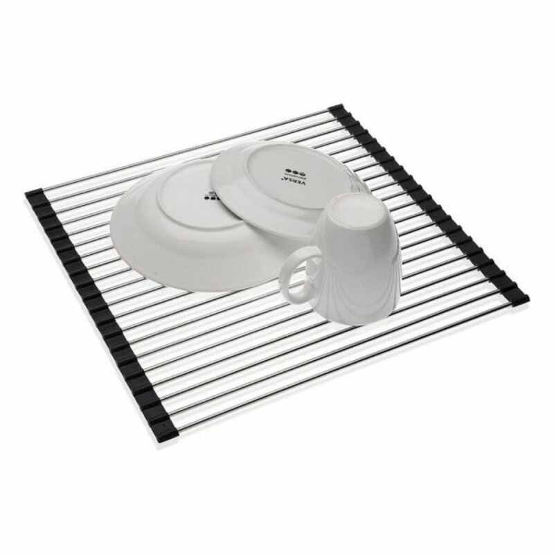 Scolapiatti da Lavandino Versa Eloy Acciaio Alluminio Silicone (32 x 0,04 x 44 cm)