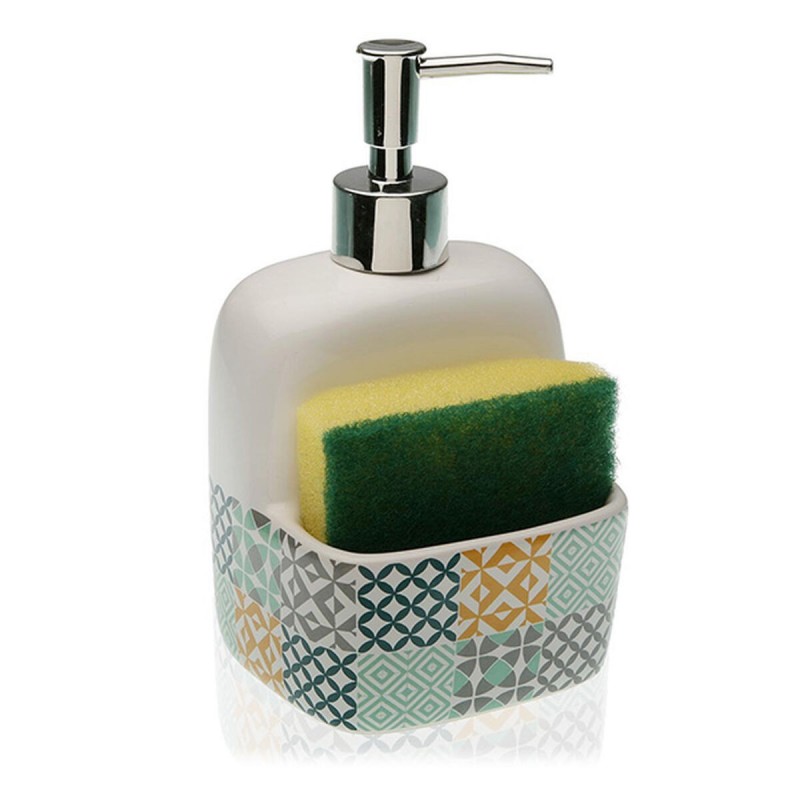 Dispenser di Sapone Versa Karlslen Ceramica 9,4 x 17,8 x 10,5 cm