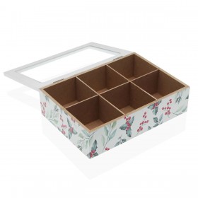 Scatola per Infusioni Versa Acebo Legno 17 x 7 x 24 cm