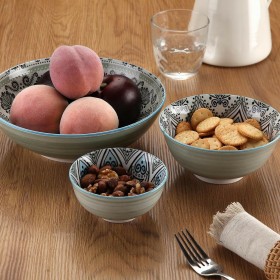 Ciotola per Aperitivi Versa Verde Ceramica Porcellana 11,5 x 6 x 11,5 xm