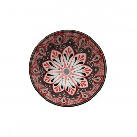 Ciotola per Aperitivi Versa Rosso Ceramica Porcellana 11,5 x 6 x 11,5 xm
