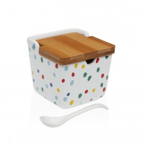 Portazucchero Versa DOTTY Ceramica 8,8 x 8,5 x 8,8 cm
