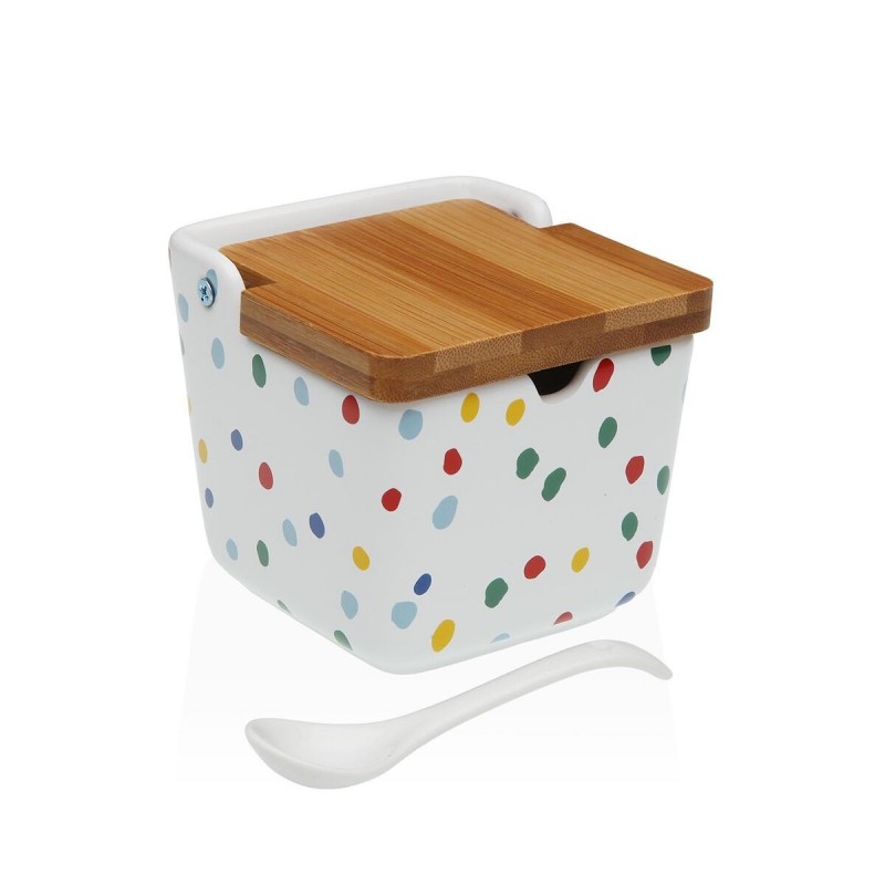 Portazucchero Versa DOTTY Ceramica 8,8 x 8,5 x 8,8 cm