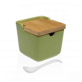 Portazucchero Versa Verde Ceramica 8,8 x 8,5 x 8,8 cm