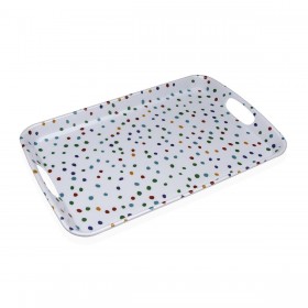 Vassoio per aperitivi Versa Dotty Melammina 31 x 3 x 46,2 cm