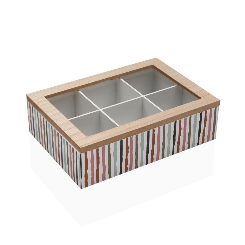 Scatola per Infusioni Versa Ligne Legno 17 x 7 x 24 cm