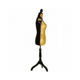 Manichino Alexandra House Living Dorato 37 x 168 x 24 cm