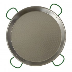 Padella Argentato Acciaio Lucidato Ø 80 cm